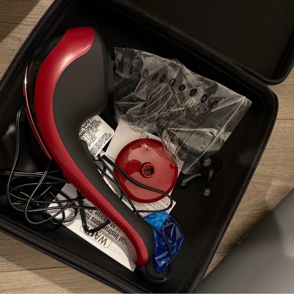 New Wahl DELUXE HEAT THERAPY CORDED ROTARY VIBRATORY MASSAGER - Picture 2 of 4